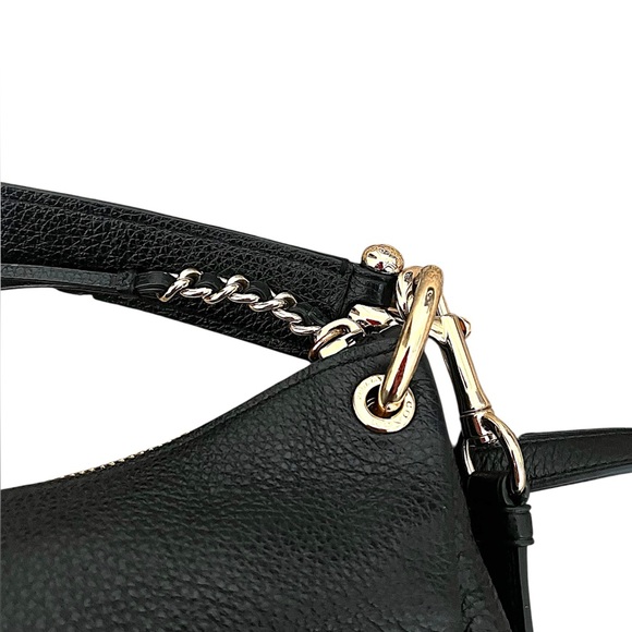Coach Black Pebble Leather MIA Shoulder Bag - Picture 15 of 15